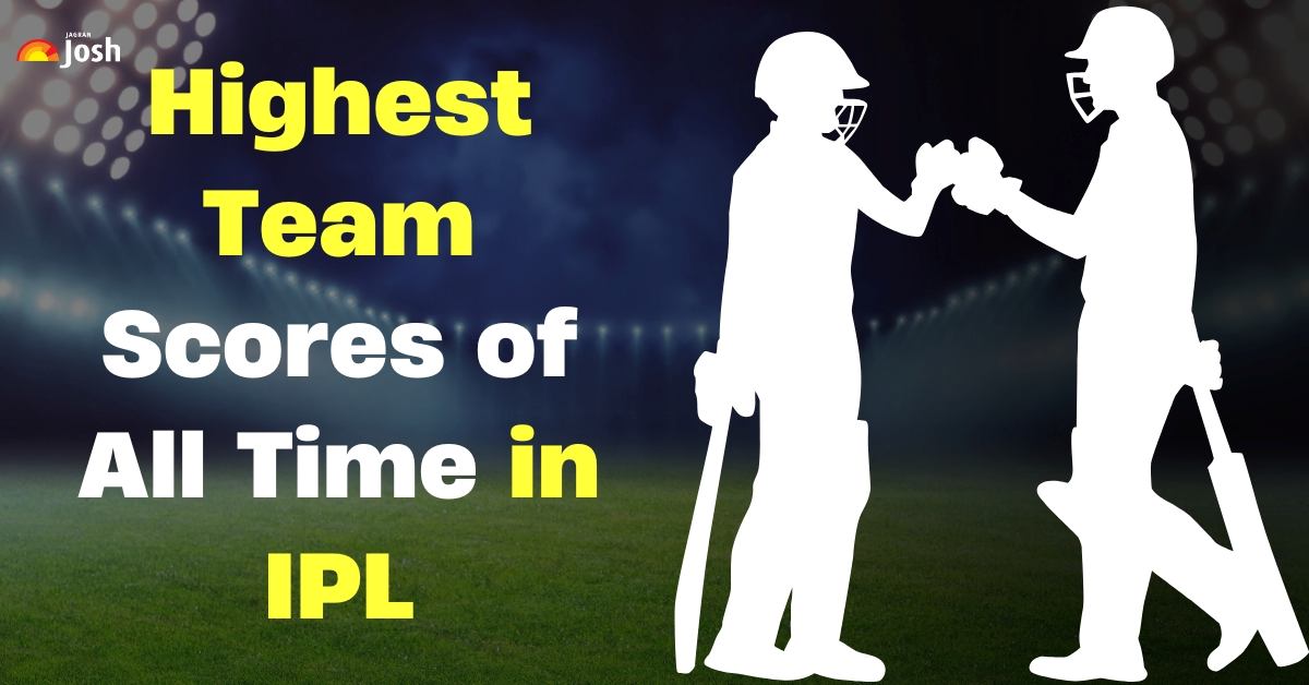 Highest Team Scores of All Time in IPL (2008 - 2025): Most Runs in an Innings Totals