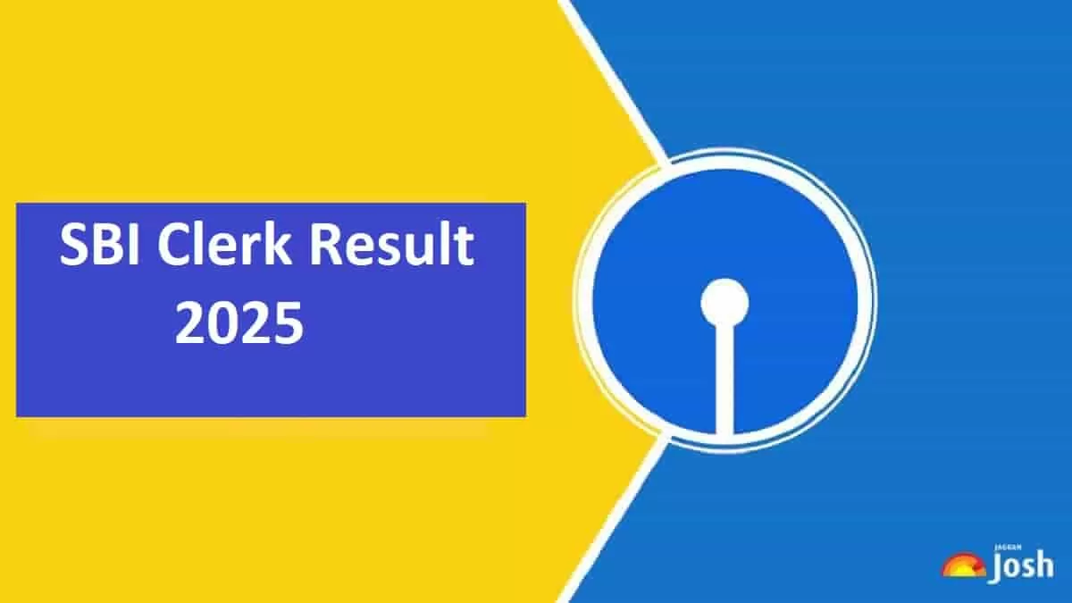 SBI Clerk Result 2025