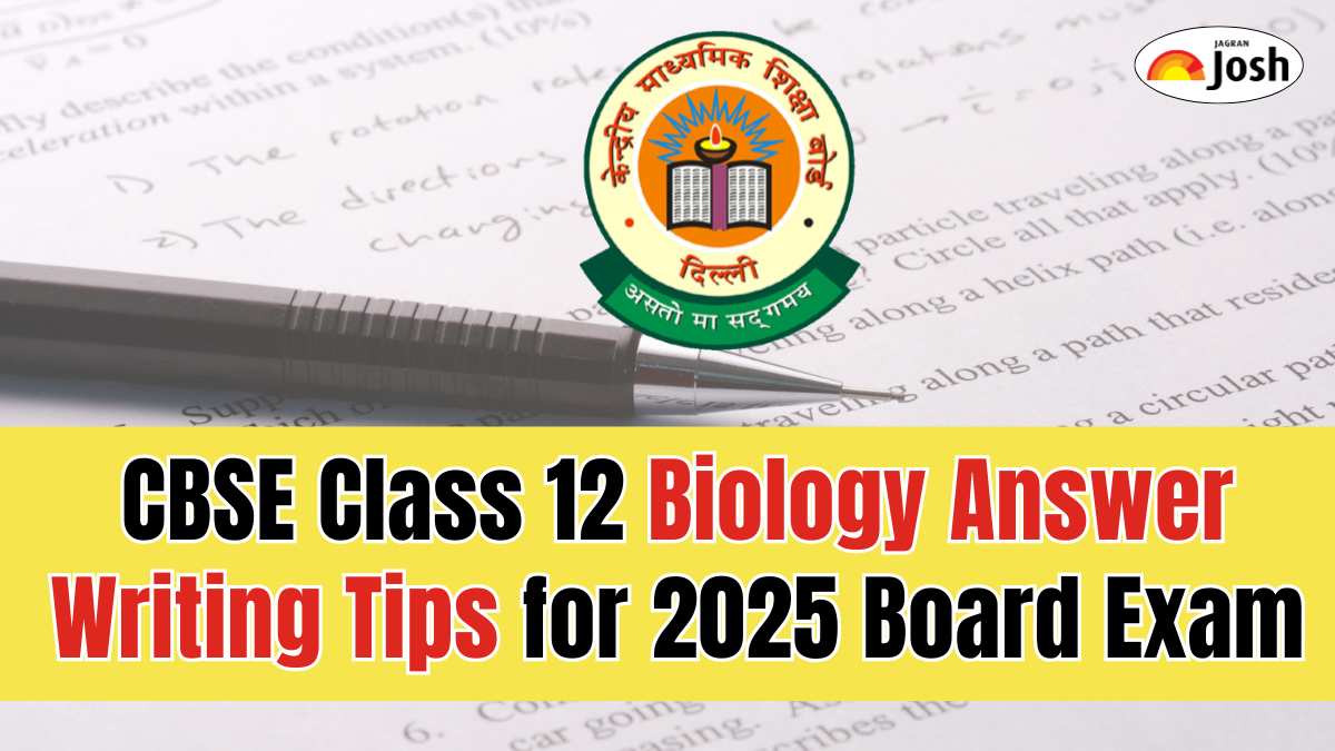 CBSE Class 12 Biology Exam Tomorrow: Check Best Answer Writing Tips For High Score