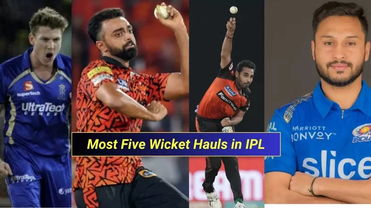 Bowlers With Most Five Wicket Hauls in IPL History