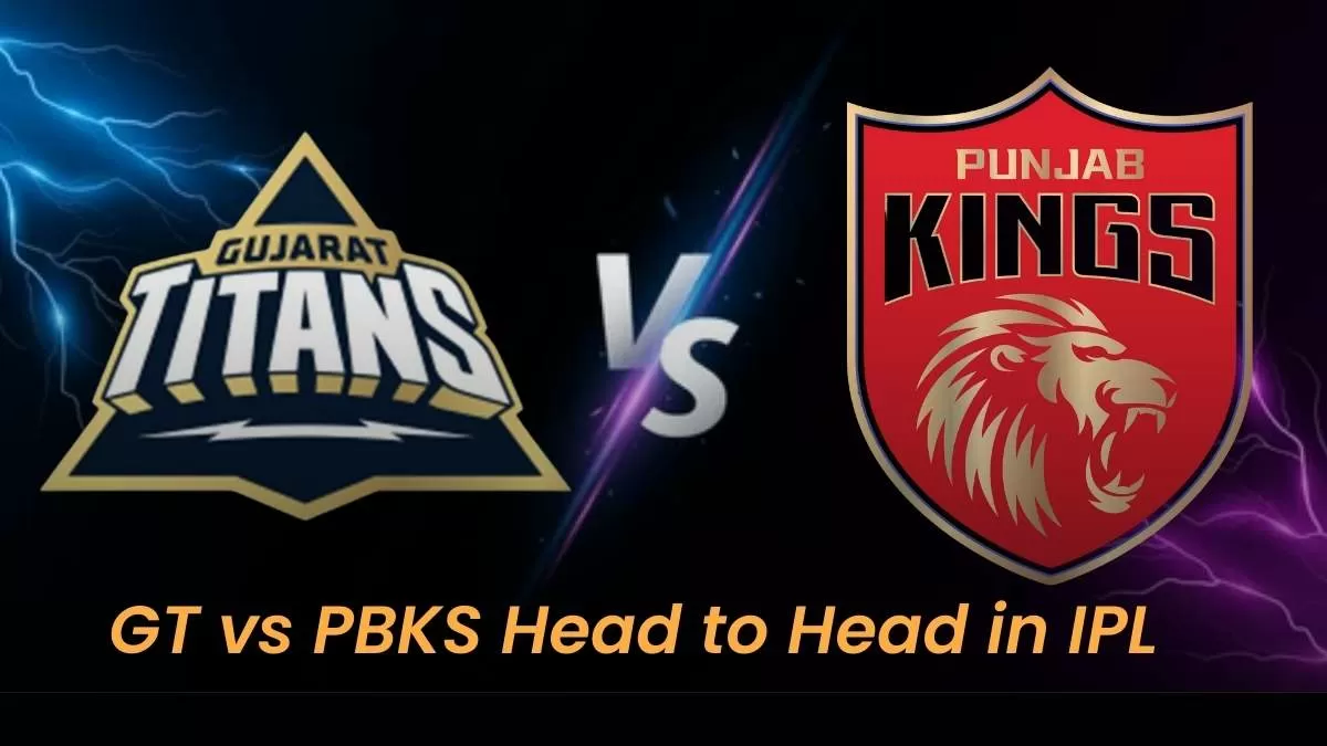 Get here details of GT vs PBKS Head to Head from all seasons of IPL.