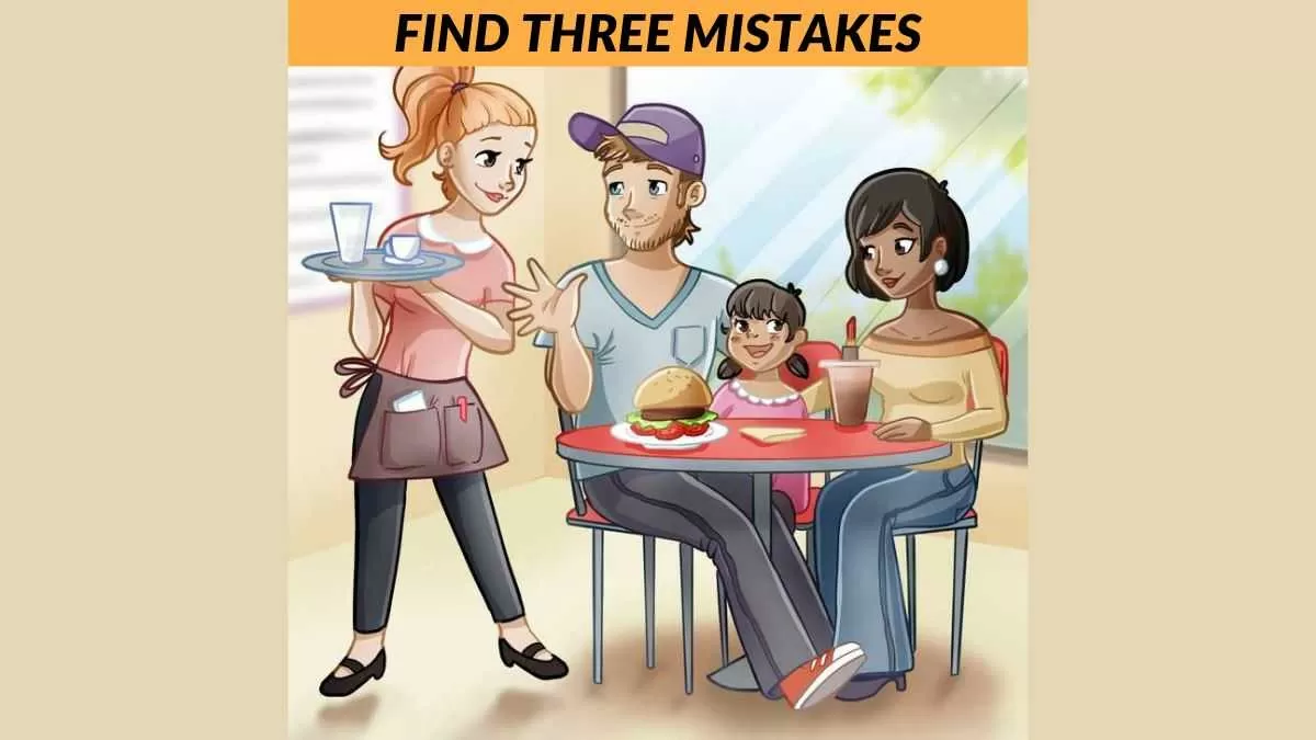 Find three mistakes