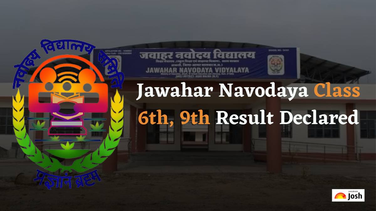 Jawahar Navodaya Class 6th, 9th Result Declared