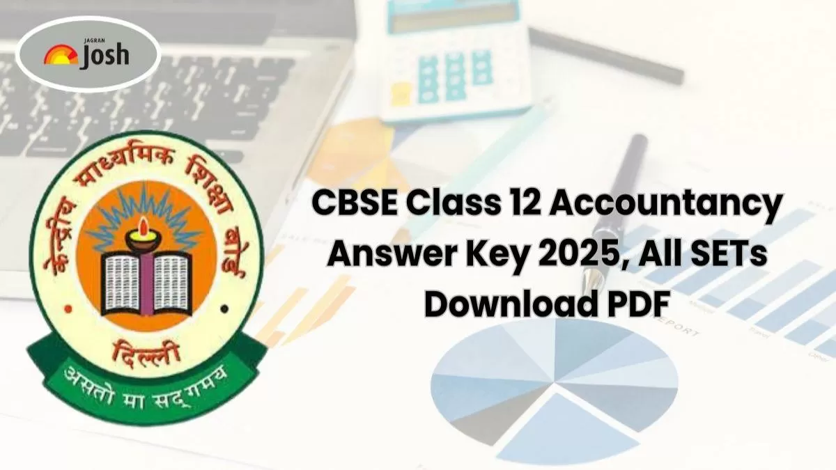 CBSE Class 12th Accountancy Answer Key 2025