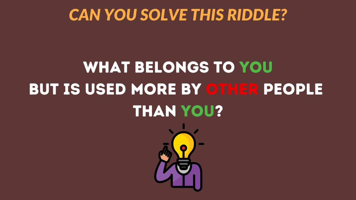 You have 140+ IQ if you can solve this riddle in 3 seconds!