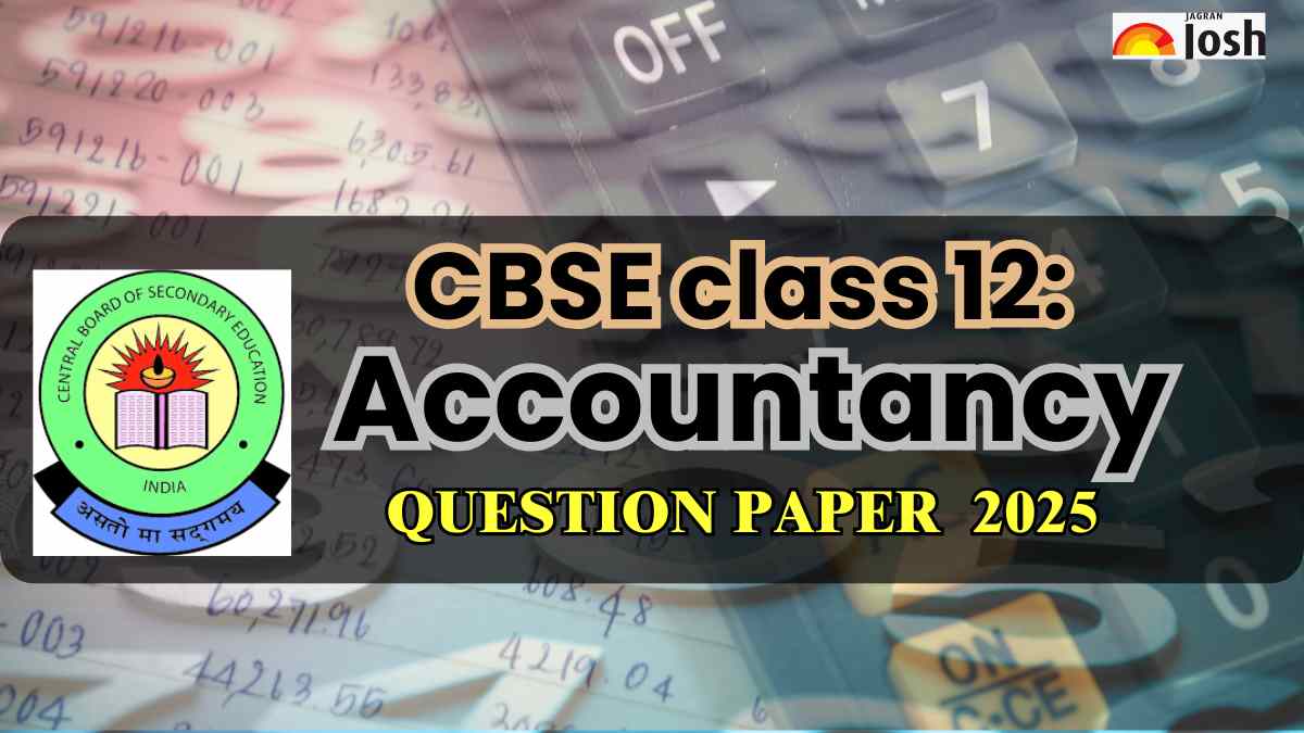 CBSE Class 12 Accountancy question paper 2025: All Sets Download PDF
