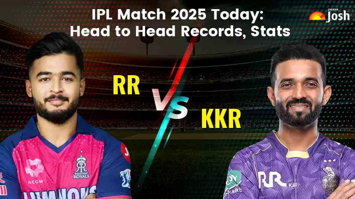 IPL Match 2025 Today: RR vs KKR Head to Head Records, Stats, When and Where to Watch Live Streaming