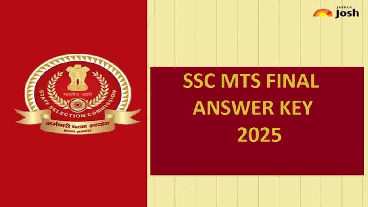 SSC MTS Final Answer Key 2024-2025 OUT at ssc.gov.in: Download Response Sheet Here