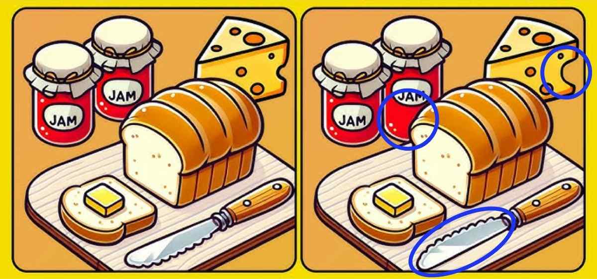 spot the difference with answers