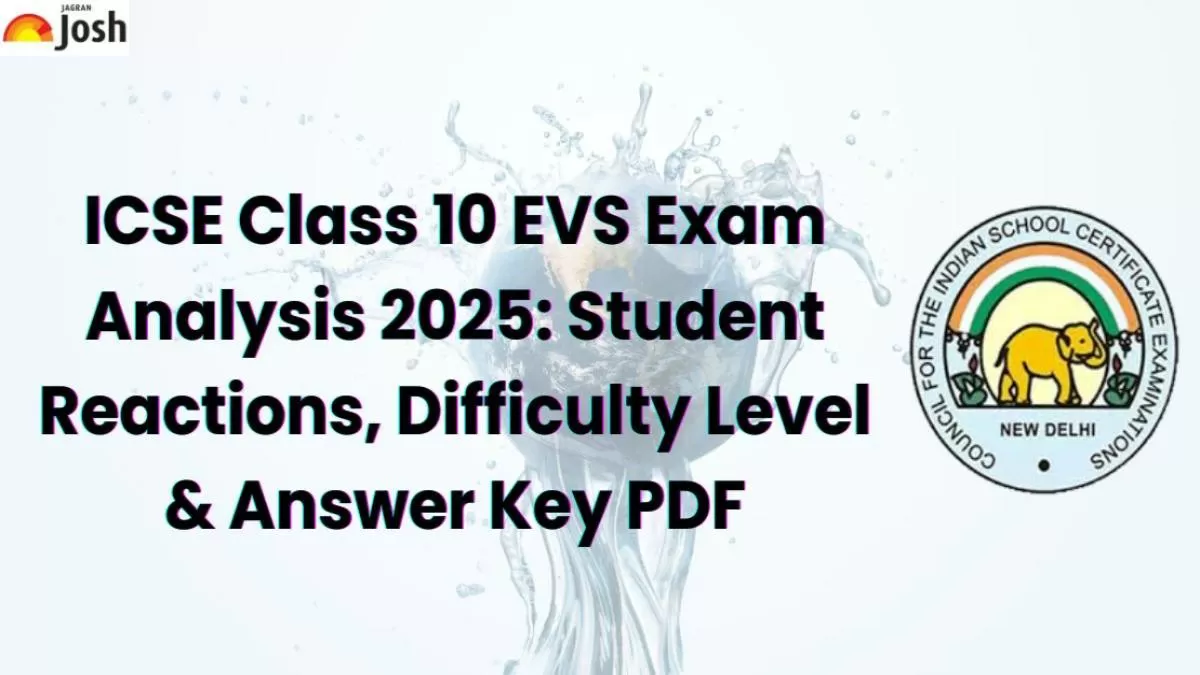 ICSE Class 10 EVS Exam Analysis 2025