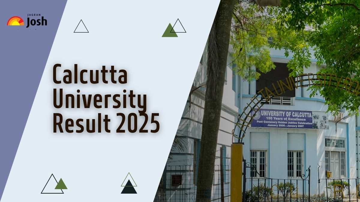 Calcutta University Result 2025 OUT at wbresults.nic.in; Direct Link to Download cuexam.net Marksheet