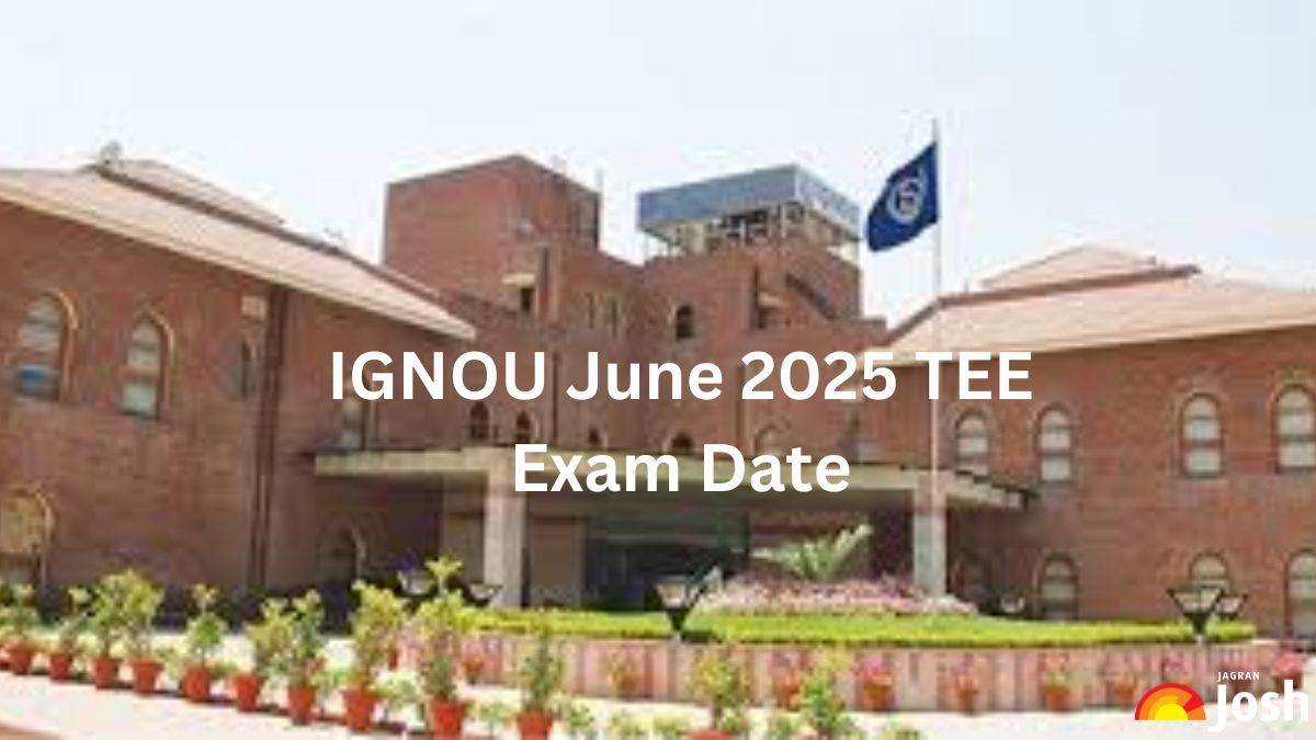 IGNOU June 2025 Date Sheet Out at ignou.ac.in; Check Revised TEE Exam Date and Schedule PDF