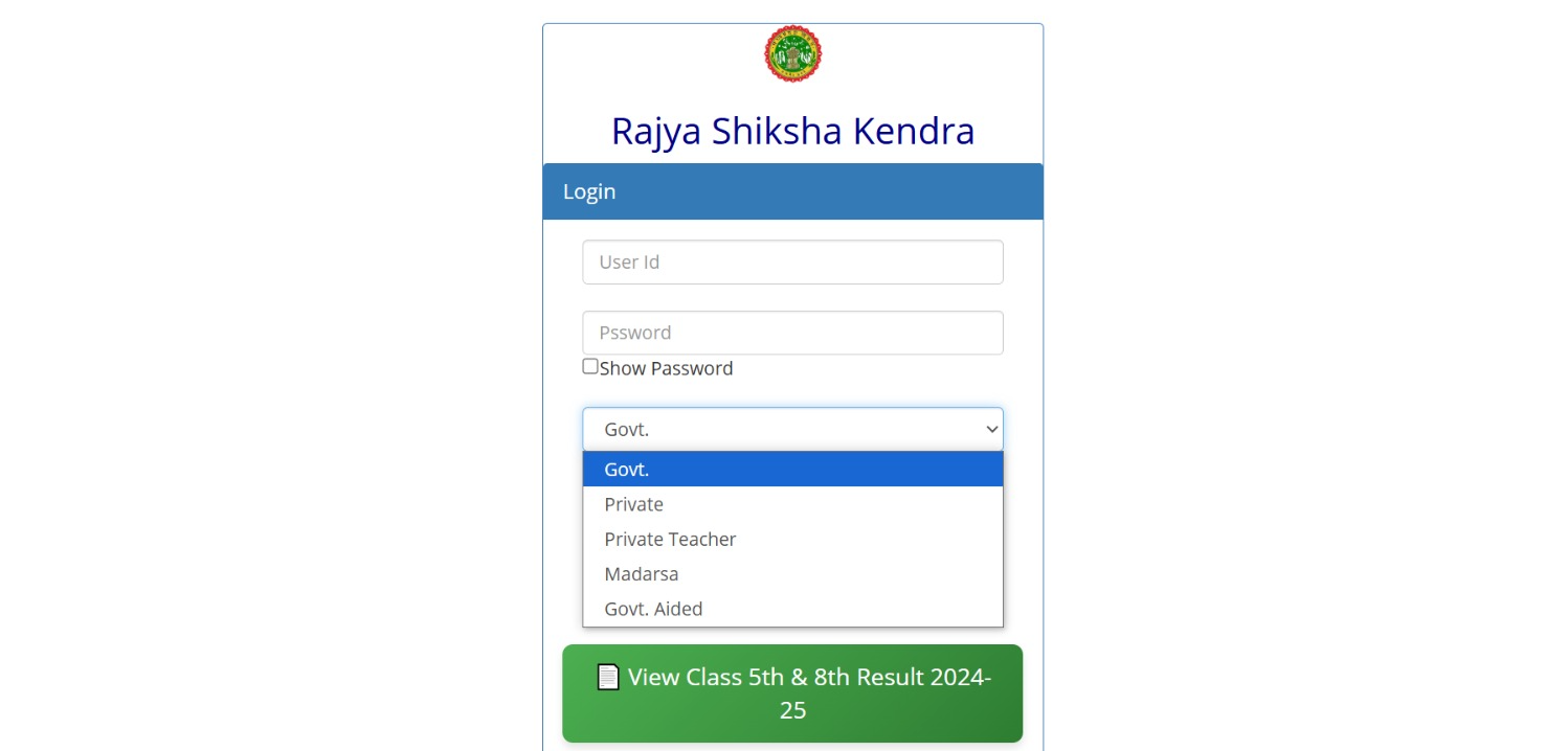 RSKMP has announced their Class 5 and Class 8 results today