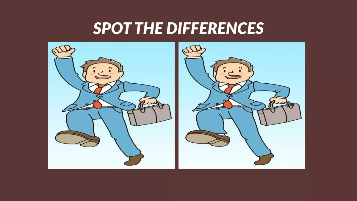 spot the difference between these two pictures