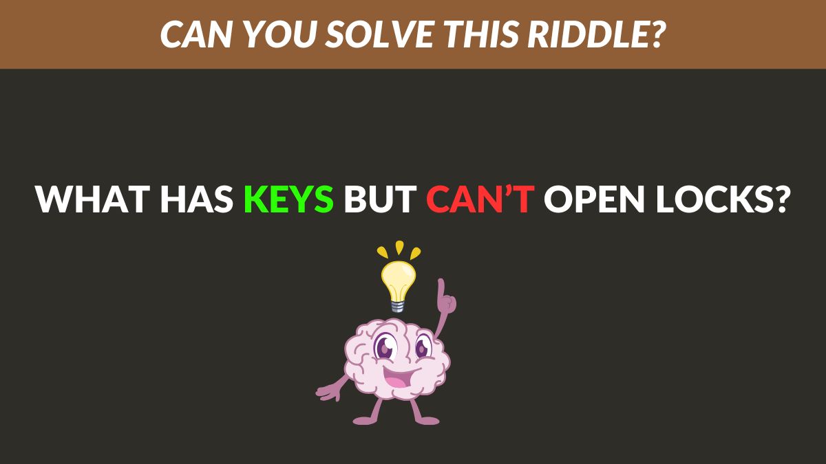 You have an extremely sharp brain if you can solve this riddle in 6 seconds!