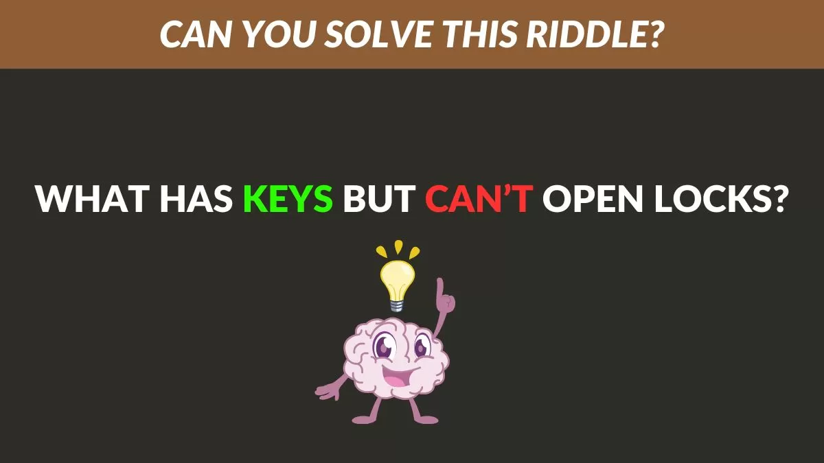 Can you solve the riddle?
