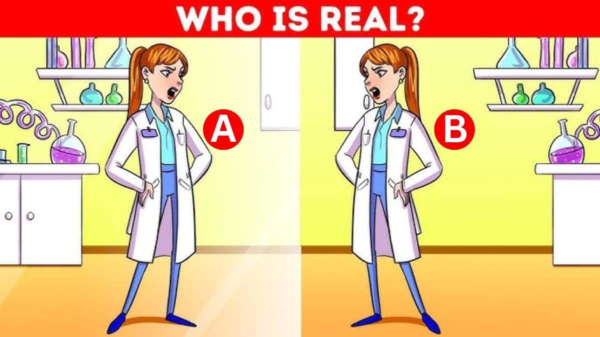 Brain Teaser Super Genius Test: Can You Spot Who Is Real In 5 Seconds?
