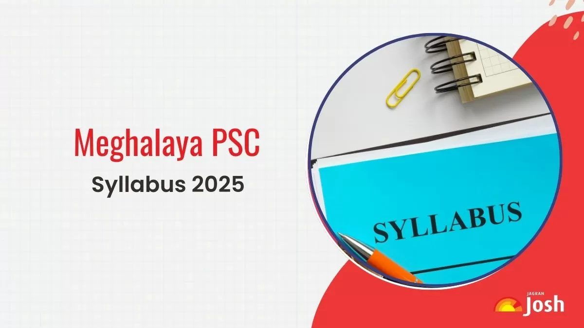 Meghalaya PSC Syllabus 2025