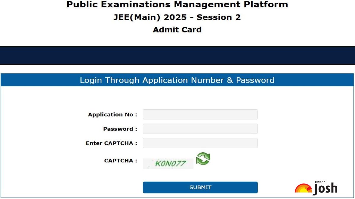 jeemain.nta.nic.in 2025 Admit Card: Direct Active Link to Download NTA JEE Session 2 Hall Ticket