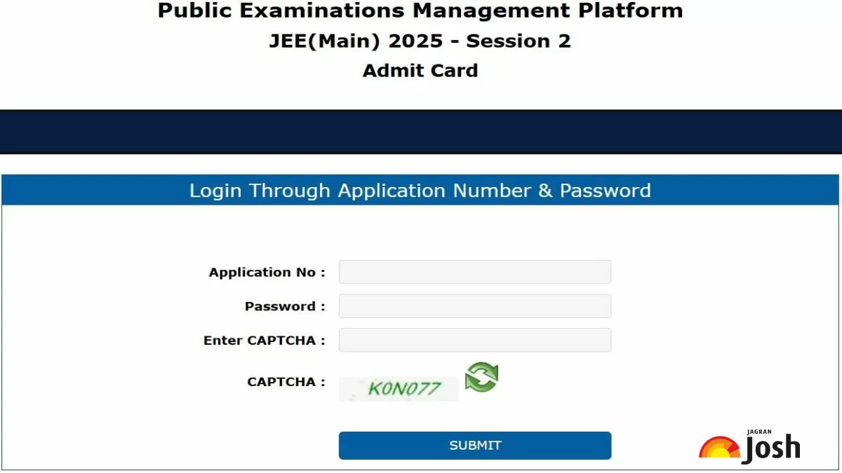 Get Direct Link to Download JEE Main 2025 Session 2 Admit Card Here