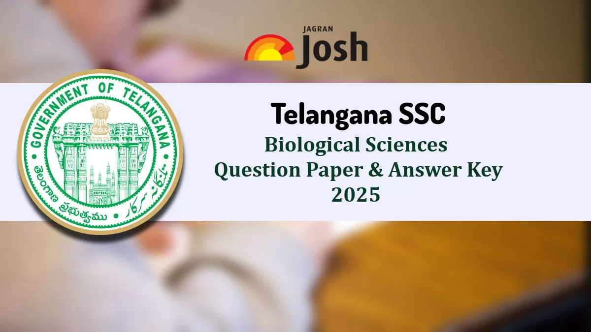 Download TS SSC Biological Sciences Question Paper 2025 with Answer Key