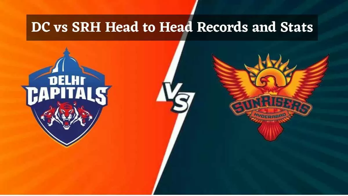 DC vs SRH Head to Head Records, Stats