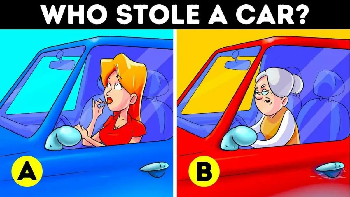 Who Stole the Car? Test Your Observation Skills!