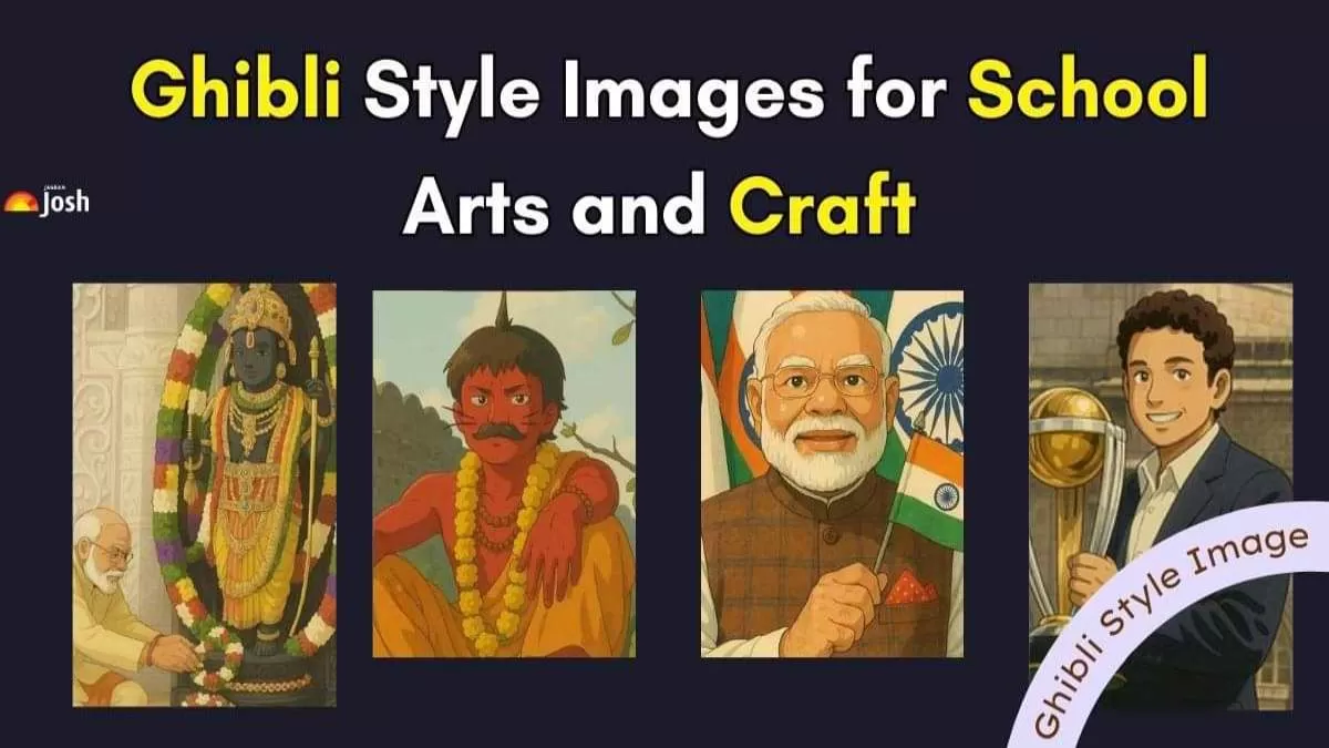 How can Students use Ghibli Style Images for School Arts and Craft Projects