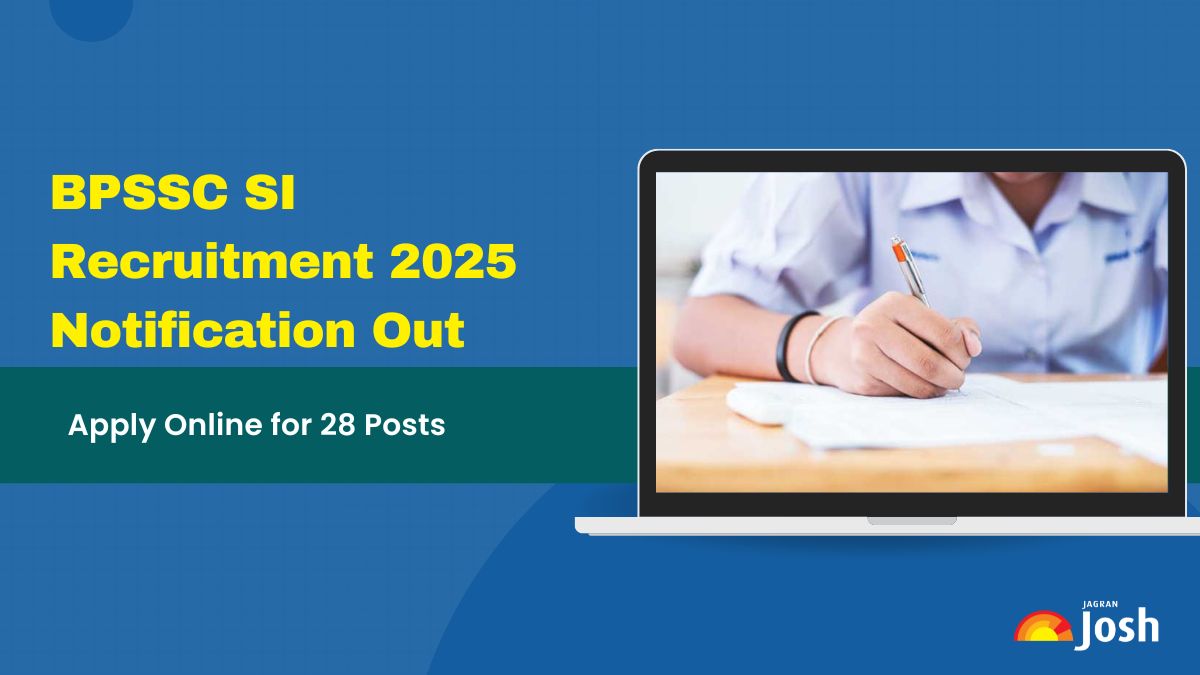 BPSSC SI Prohibition Recruitment 2025 Notification Out, Apply Online at bpssc.bihar.gov.in