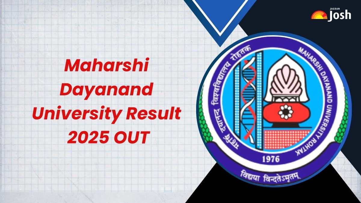 Maharshi Dayanand University Result 2025 OUT: महर्षि दयानंद यूनिवर्सिटी UG-PG रिजल्ट जारी, ये मार्कशीट Download Link