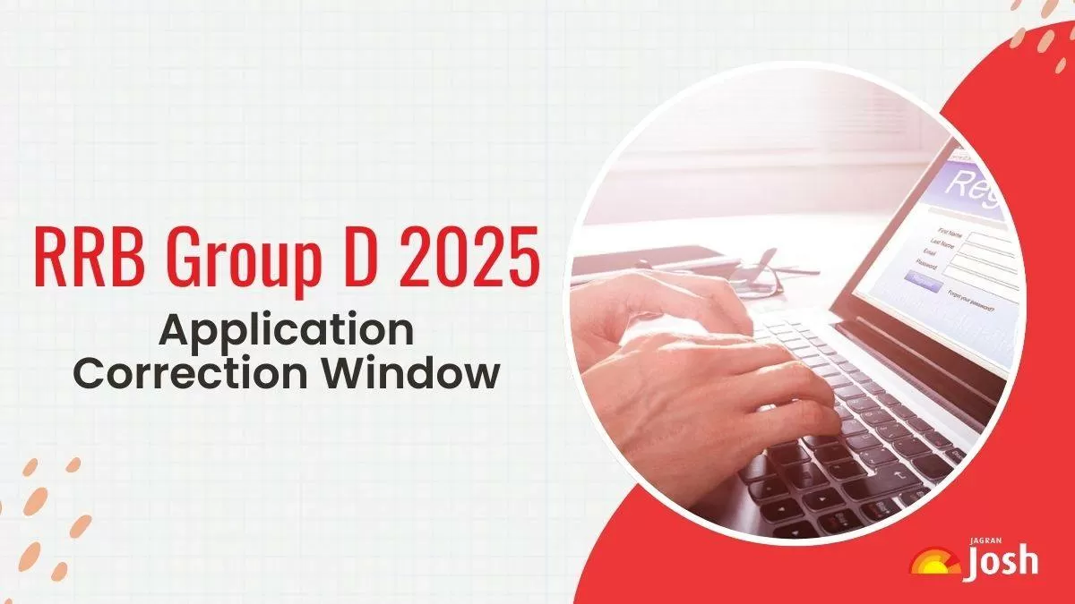 RRB Group D 2025 Correction Date