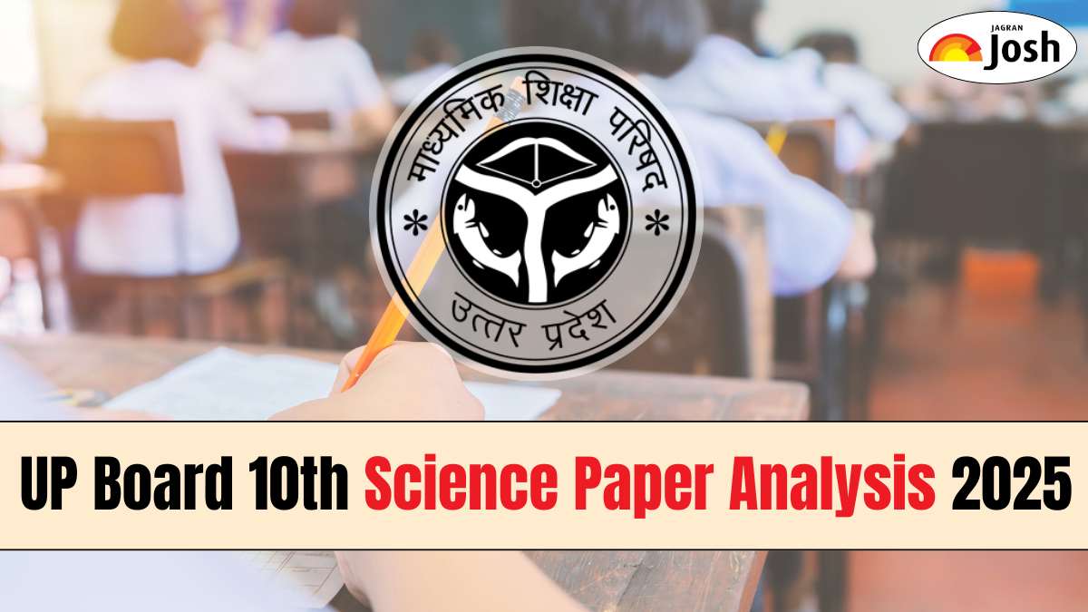 UP Board 10th Science Paper Analysis 2025: परीक्षा विश्लेषण, छात्रों की प्रतिक्रियाएँ और उत्तर कुंजी PDF डाउनलोड करें