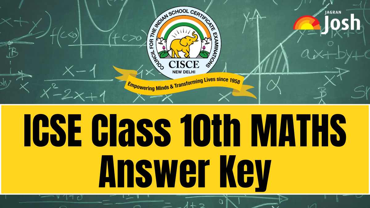 ICSE Class 10th Maths Answer Key 2025, Download PDF - All SETs