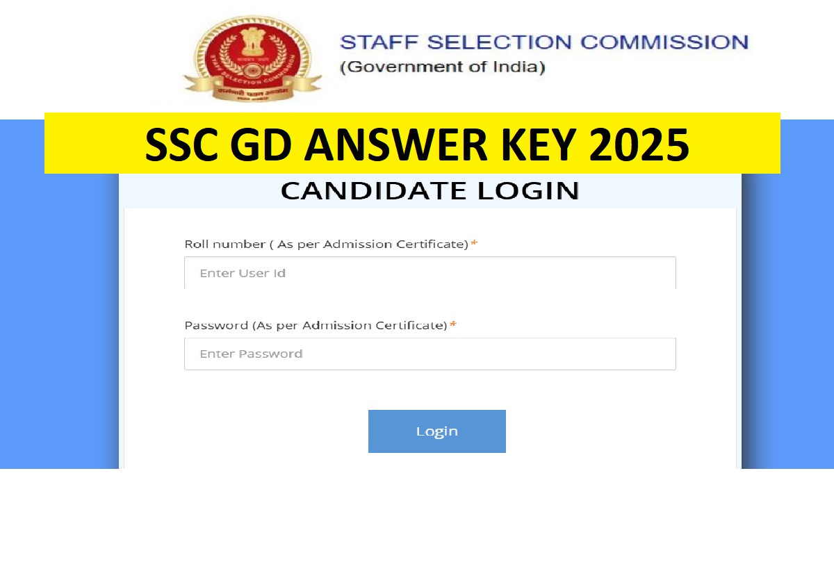 LIVE] SSC GD Answer key 2025 OUT at ssc.gov.in, Check Steps to Download Constable Response Sheet Direct Link Here<!-- --> <!-- --> <!-- -->| Jagran Josh