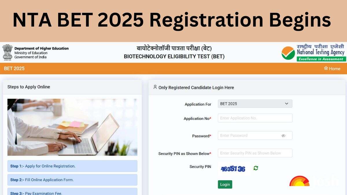 NTA BET 2025 Registration Form Start Today at nta.ac.in, Check Notification, Last Date, Eligibility and Steps to Apply Online