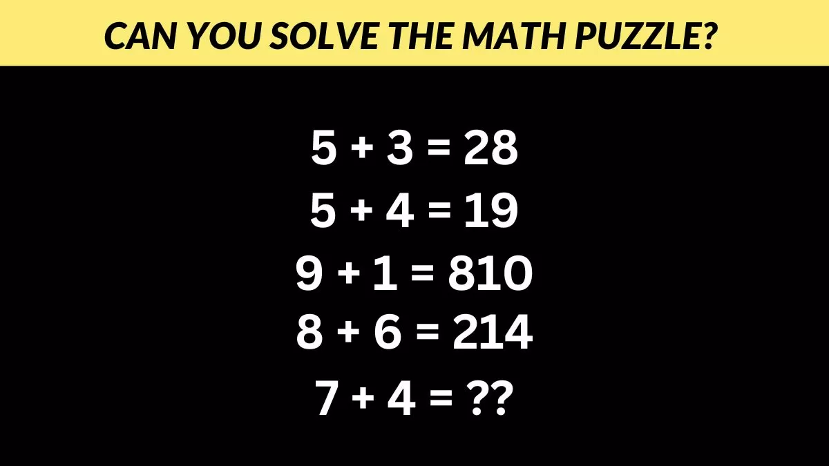 Can you solve the math puzzle in 5 seconds?