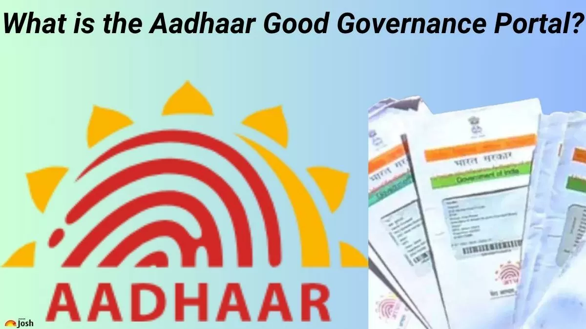 What is the Aadhaar Good Governance Portal?