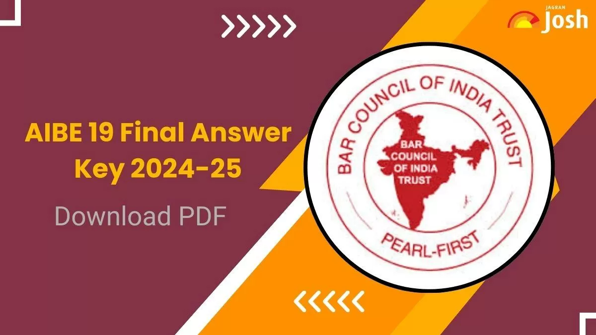 AIBE 19 Final Answer Key 2024-25
