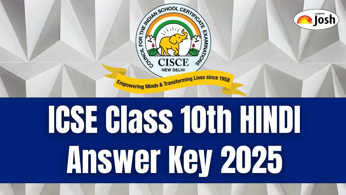 ICSE Class 10th Hindi Answer Key 2025