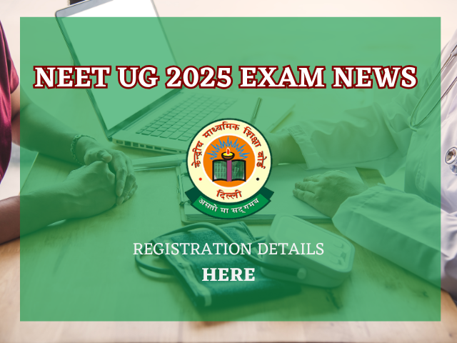 The NTA will close the registration window for NEET UG 2025 today, March 7, 2025. 