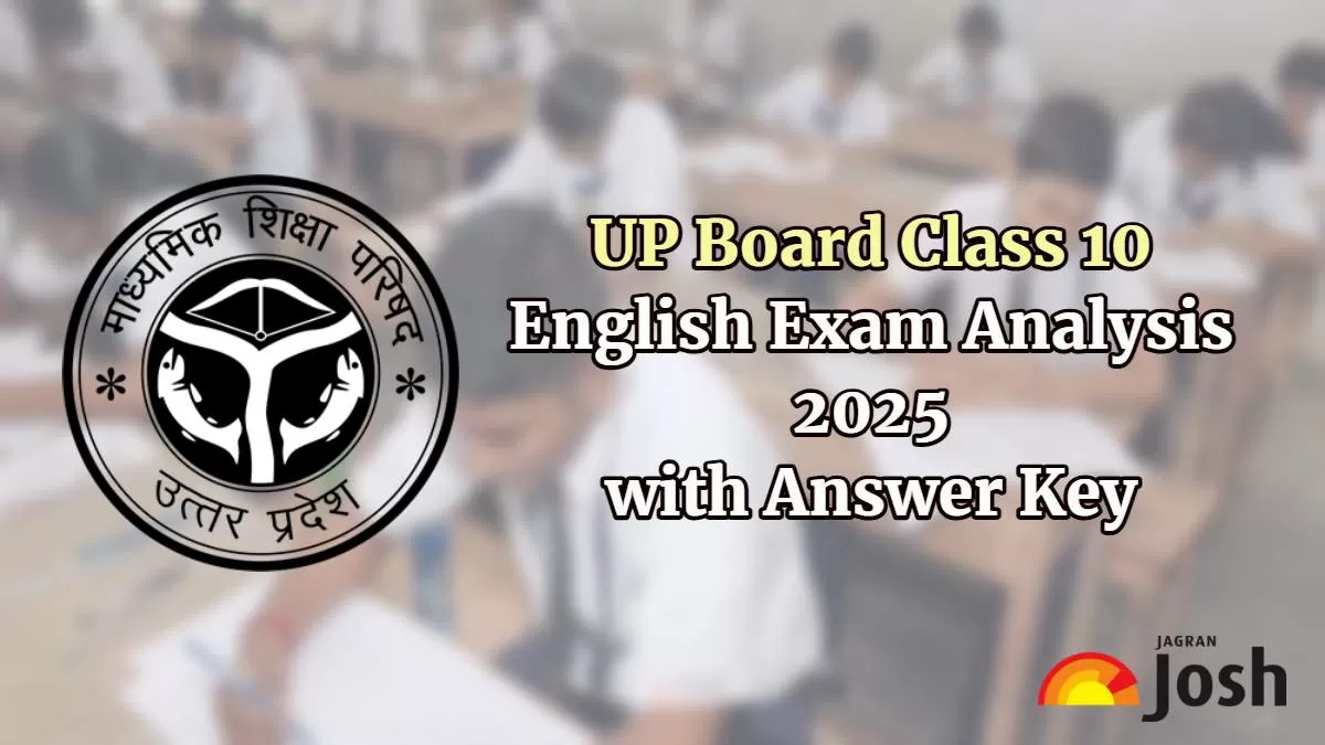 UP Board 10th English Paper Analysis 2025