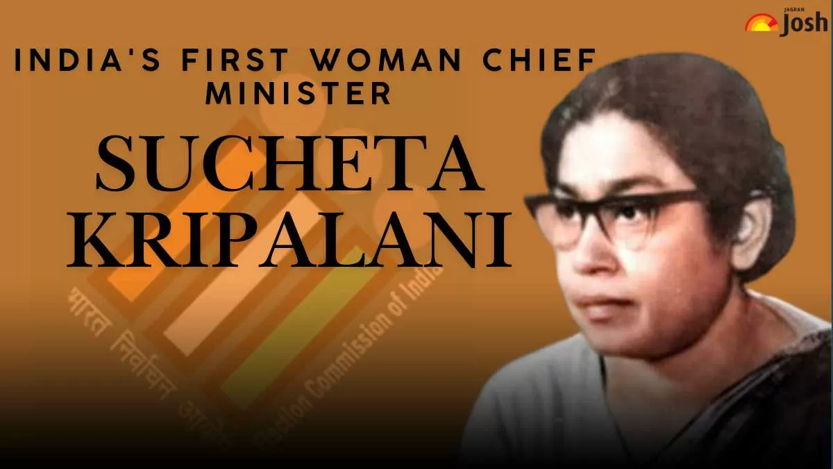 India's First Woman Chief Minister – Sucheta Kripalani