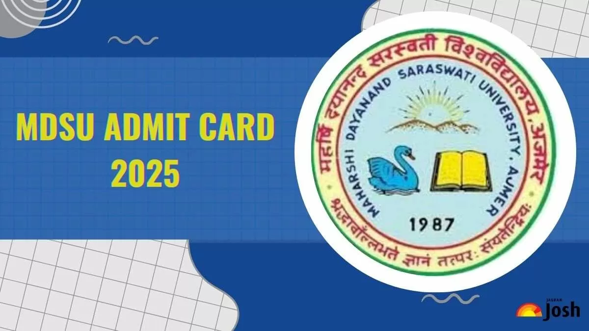 MDSU Admit Card 2025
