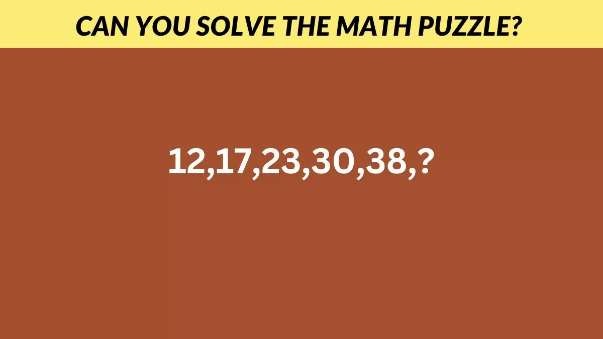 Solve this math puzzle