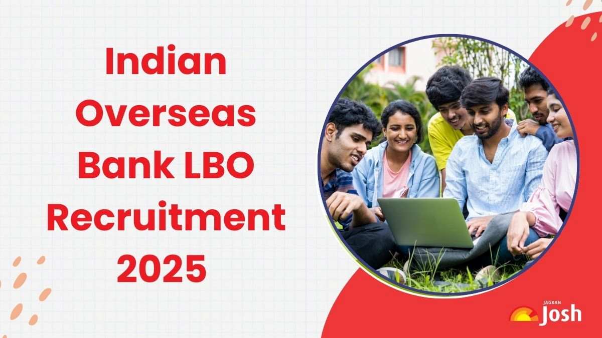 Indian Overseas Bank LBO Recruitment 2025 OUT at iob.in; Download PDF and Check Vacancy Details