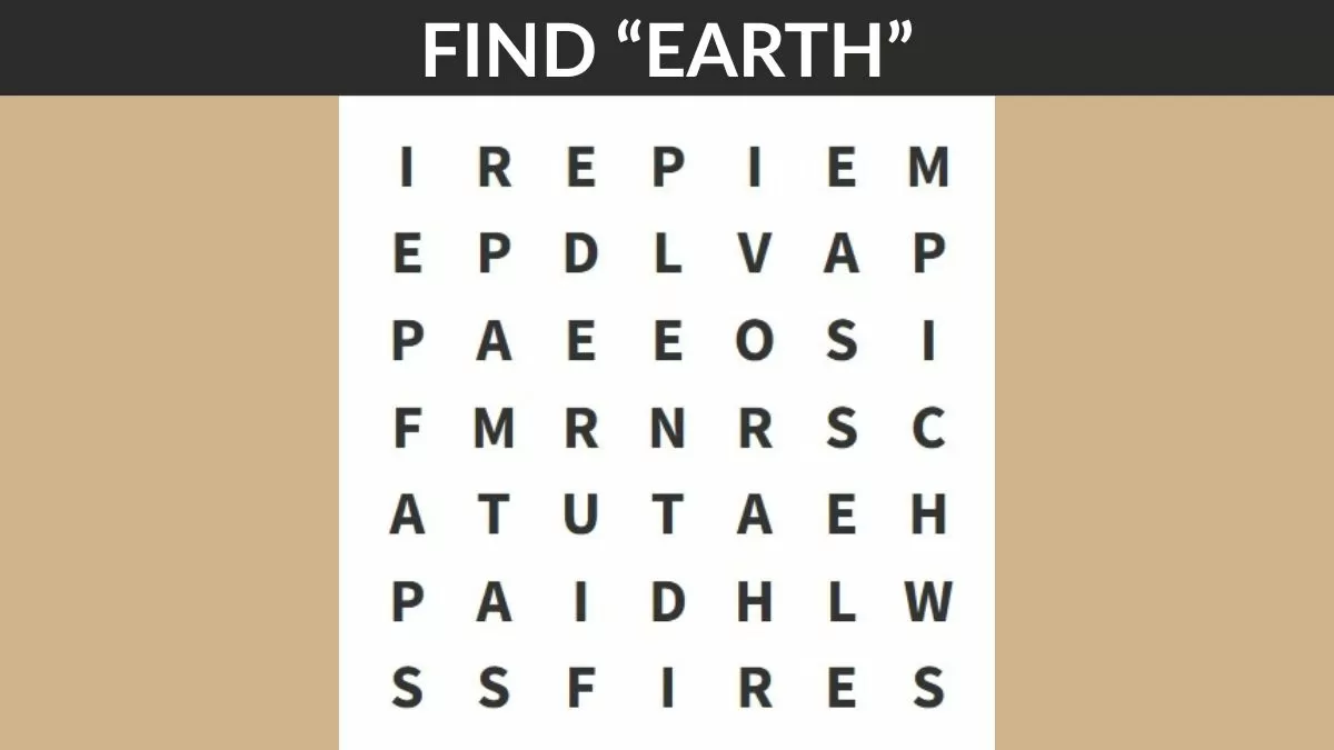 Find EARTH