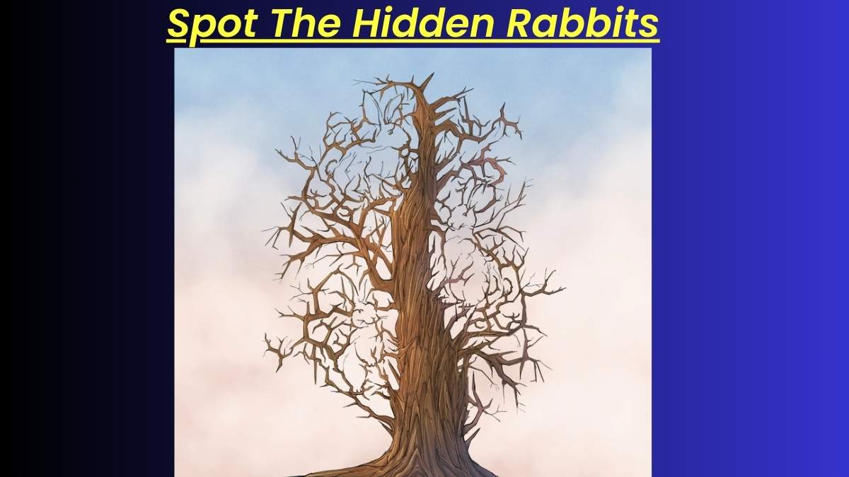 Optical Illusion: If You Have 20/20 Vision, Find The Hidden Rabbits In Just 13 Seconds!