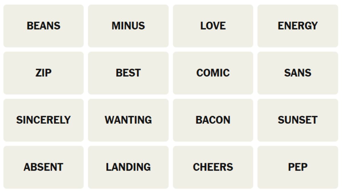 NYT Connections Hints May 11