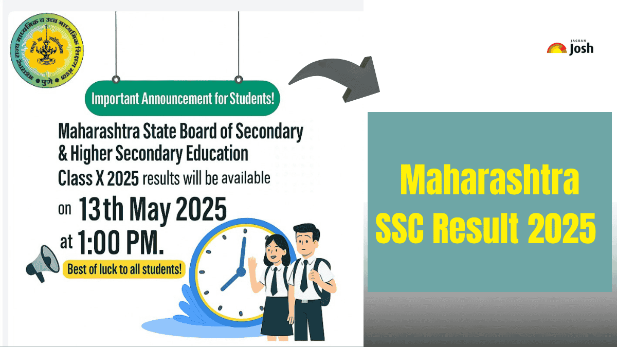 Maharashtra SSC Result 2025 Today at 1 PM 