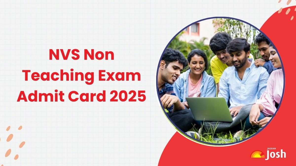 NVS Admit Card 2025: Download NVS Non-Teaching Hall Ticket at navodaya.gov.in, Direct Link Here